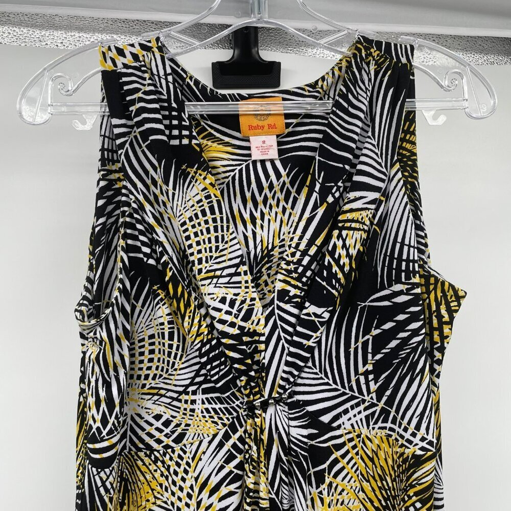 Ruby Rd. Womens Sleevless Maxi Dress Multicolor Print Size Small - Picture 2 of 8